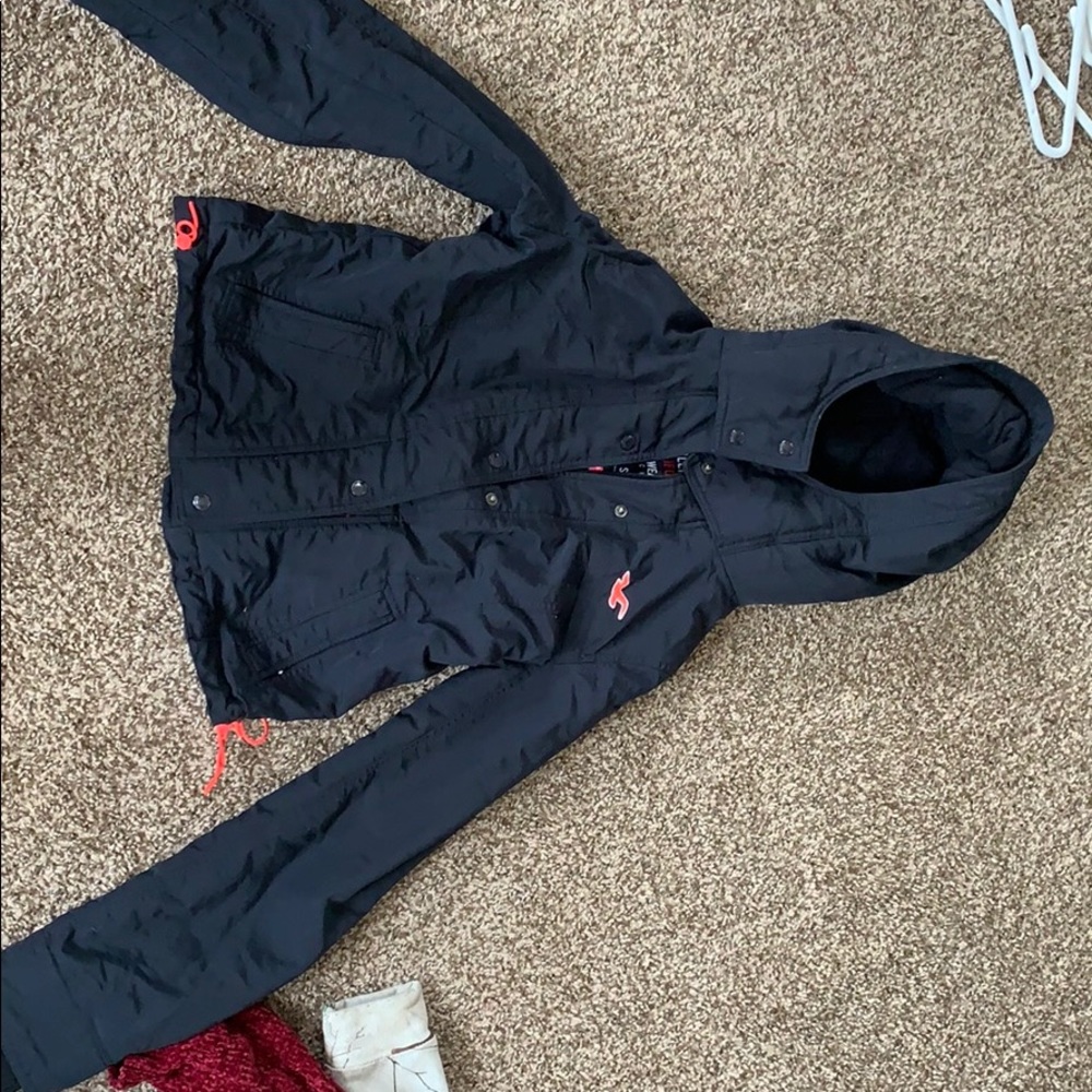 hollister all weather jacket small